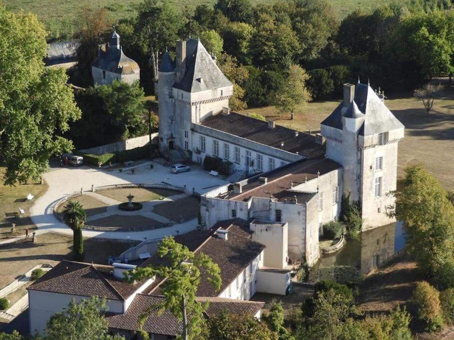 Chateau De Mornay Saint-Pierre-de-l'Isle 외부 사진