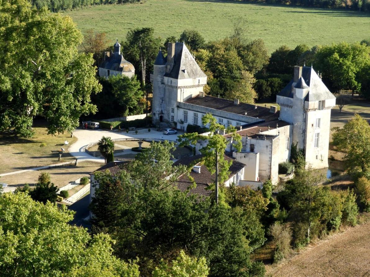 Chateau De Mornay Saint-Pierre-de-l'Isle 외부 사진